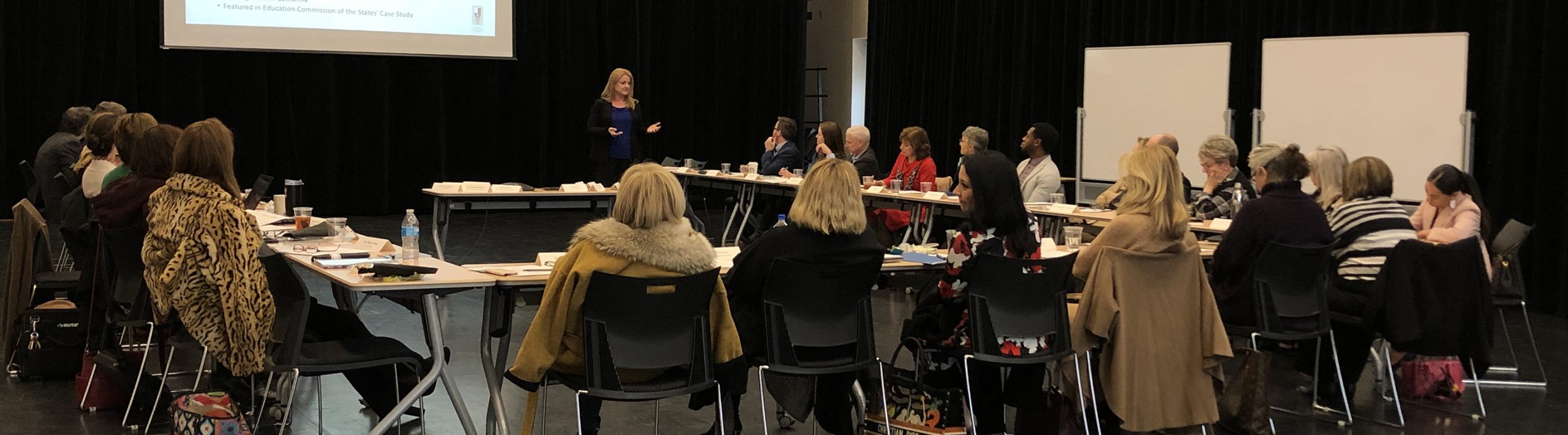 Task Force having a conference meeting