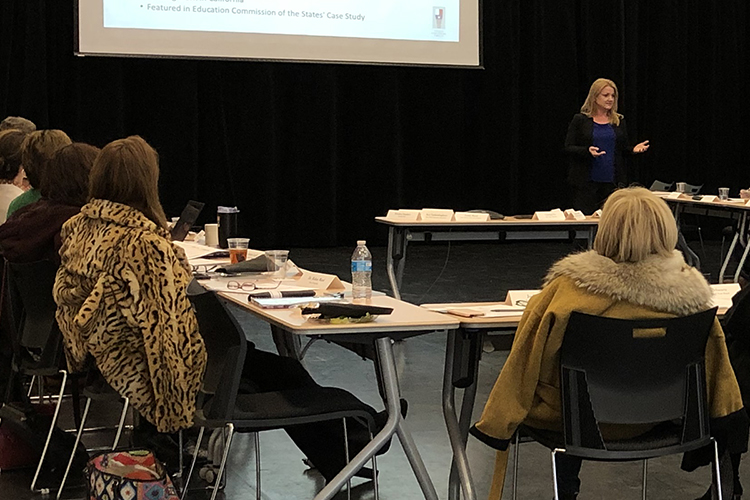 Task Force having a conference meeting